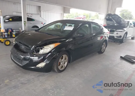 2012 Hyundai Elantra Gls from USA, damaged, VIN 5NPDH4AE5CH109962